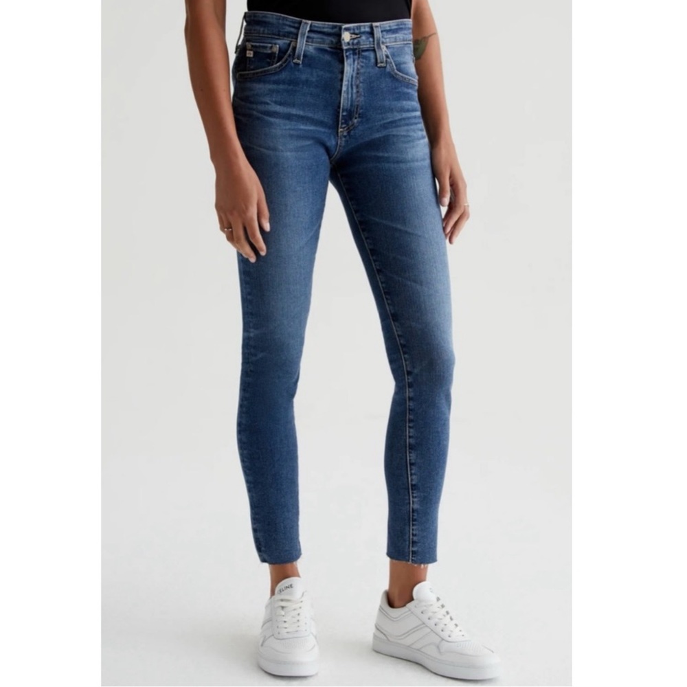 AG Adriano Goldschmied The Farrah High Rise Ankle Jeans - Picture 2 of 7